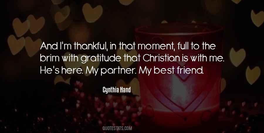 Partner Friend Quotes #1738573