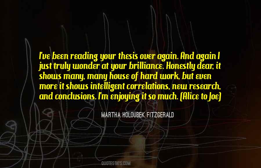 Quotes About Over Reading #652753