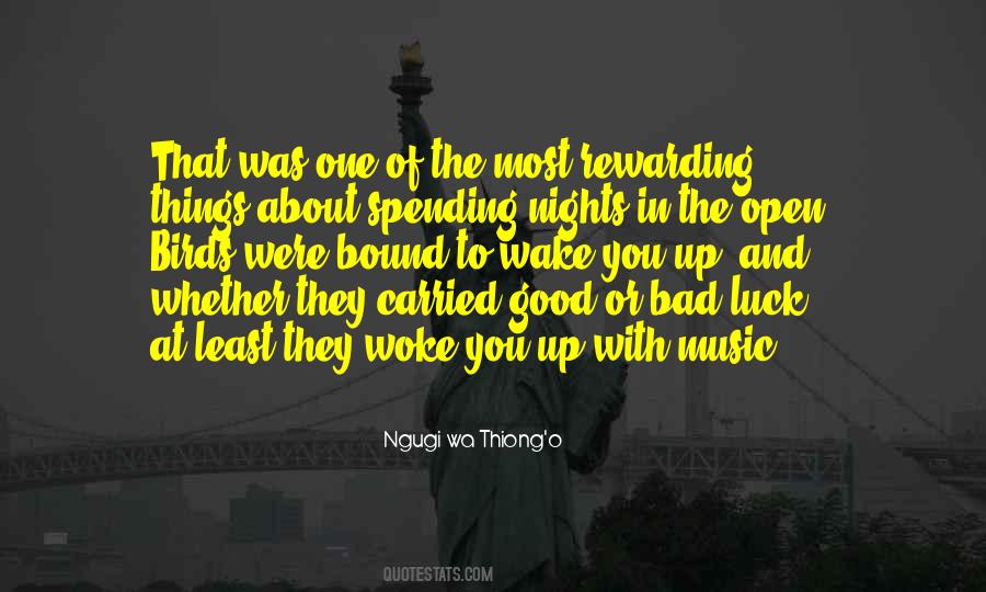 Bad Things And Good Things Quotes #1281201