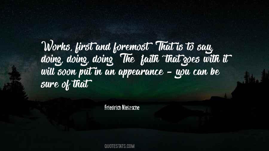 Work Faith Quotes #94701