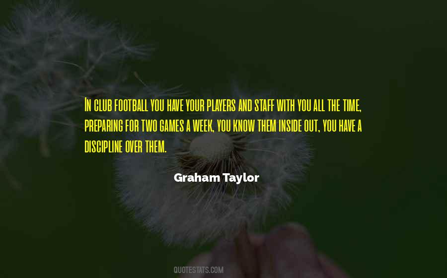 Discipline Football Quotes #1122406