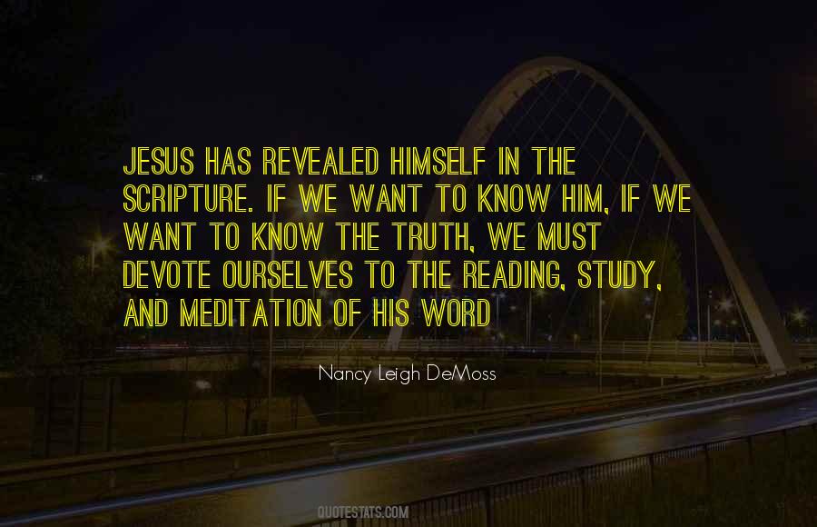 Jesus Meditation Quotes #1056911