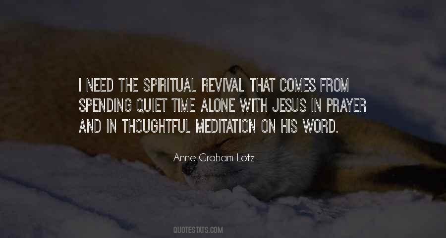 Jesus Meditation Quotes #311962