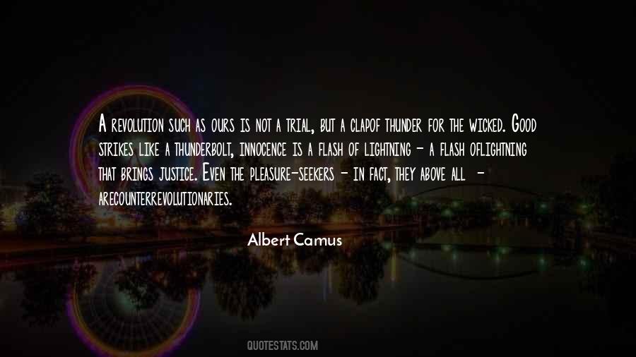 Justice Like Lightning Quotes #1560497