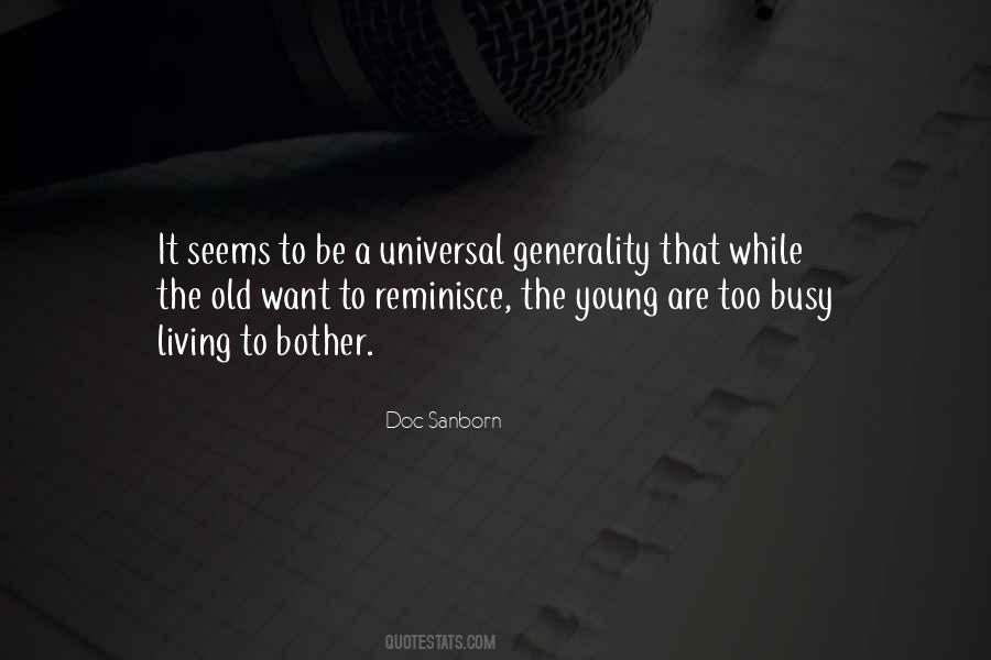 Too Old Too Young Quotes #126812