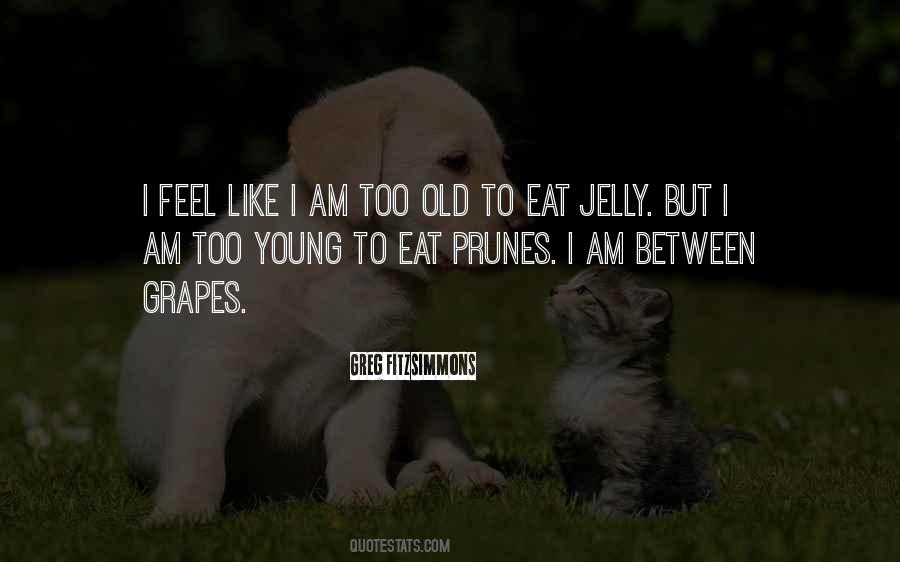 Too Old Too Young Quotes #698288