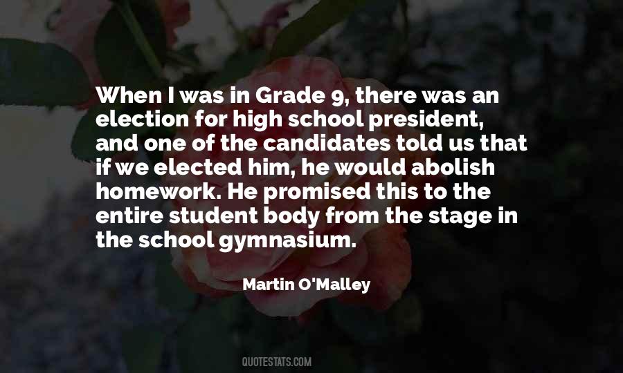 Student Body President Quotes #1793048