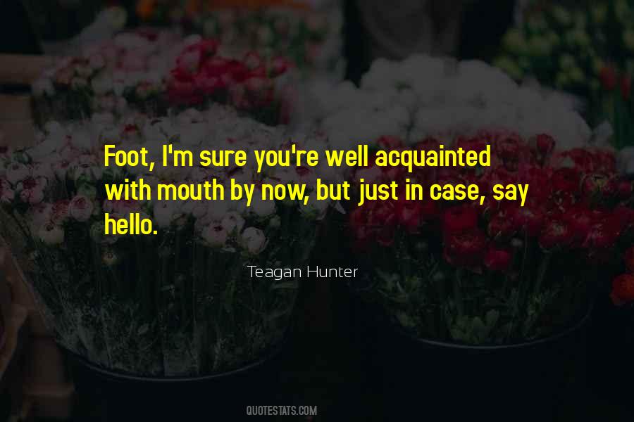 I Just Want To Say Hello Quotes #229242