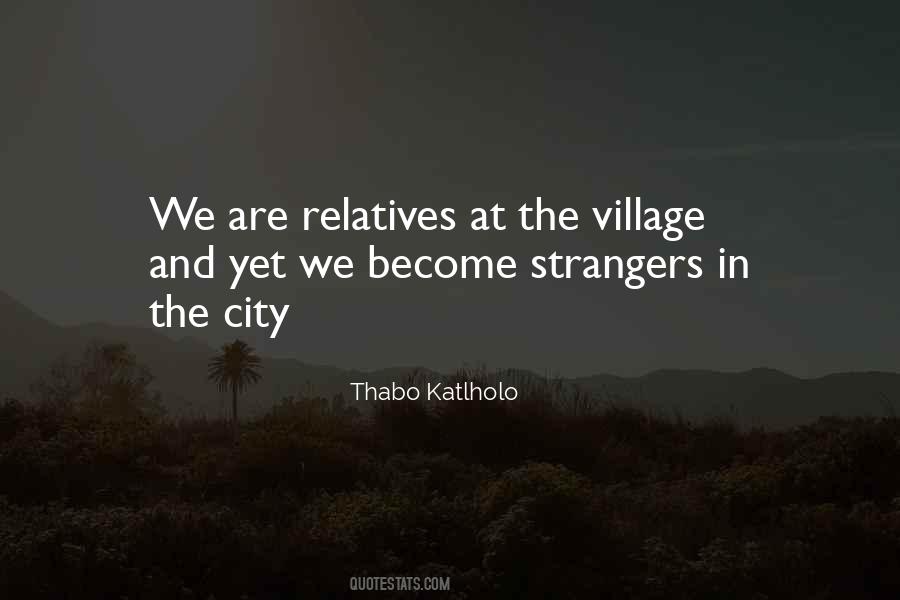 City And Village Quotes #1748834