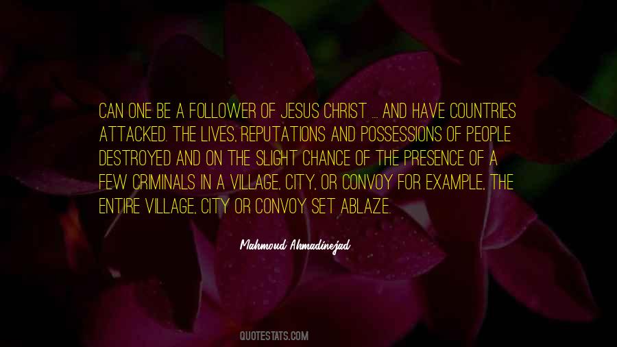 City And Village Quotes #33165