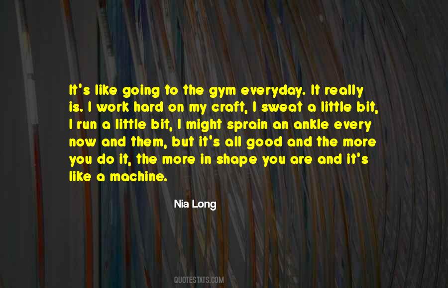 Sweat At Gym Quotes #411253