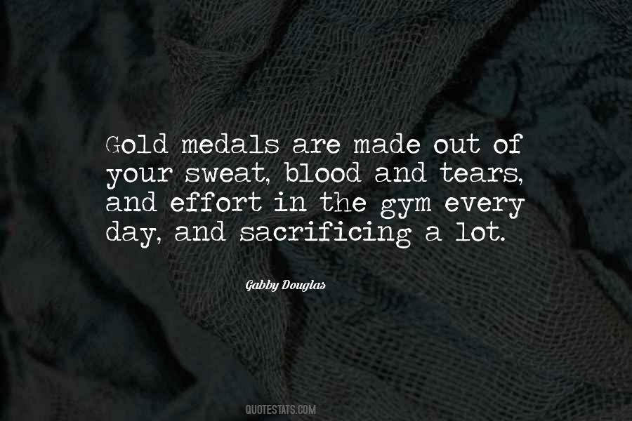 Sweat At Gym Quotes #507868