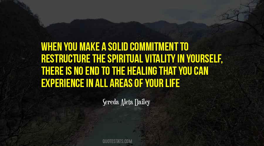 Self Commitment Quotes #1681719