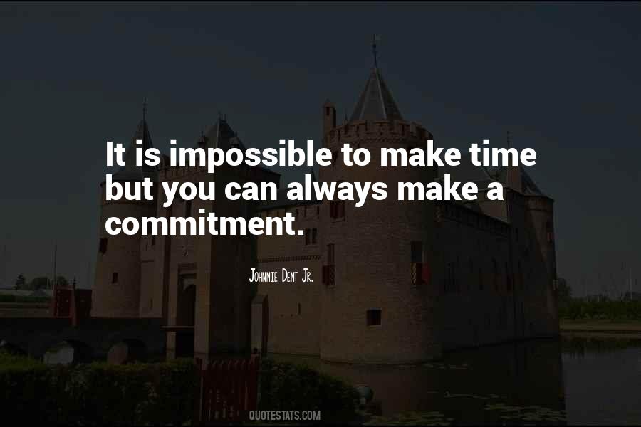 Self Commitment Quotes #913986