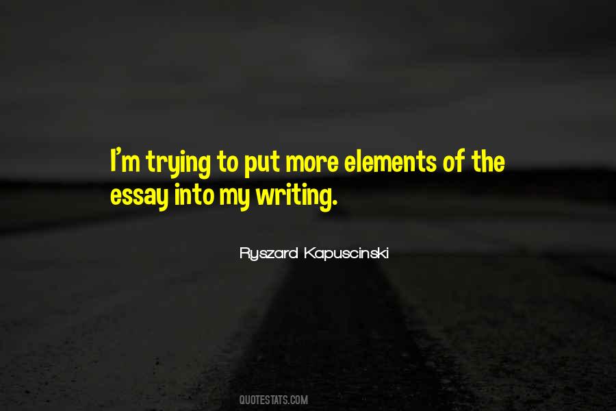 Elements Of Quotes #1244406