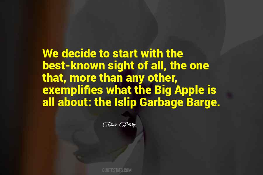 The Big Apple Quotes #354168