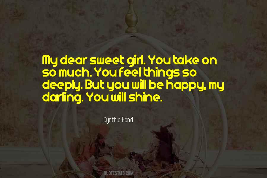 My Dear Girl Quotes #655747