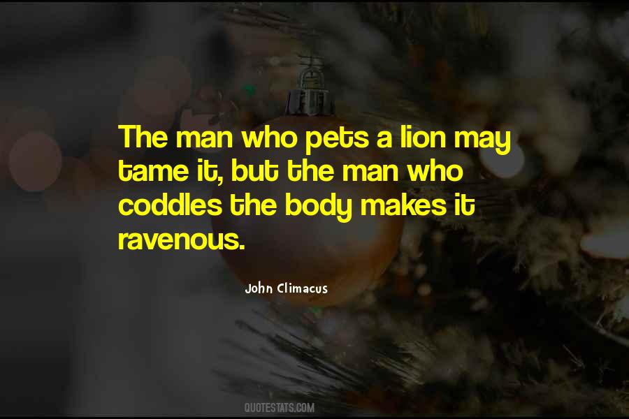 You Cant Tame A Lion Quotes #965375