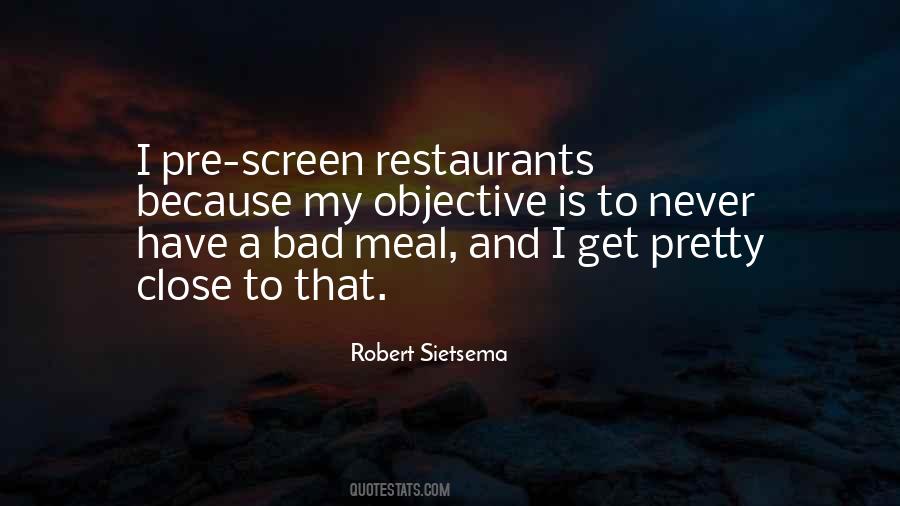 One Bad Meal Quotes #1047334