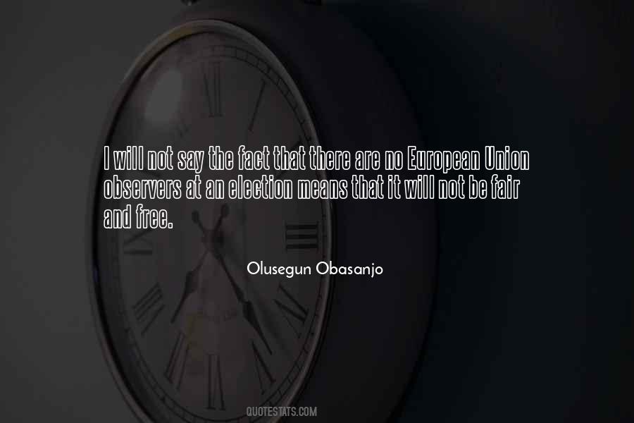 Best Obasanjo Quotes #1162094