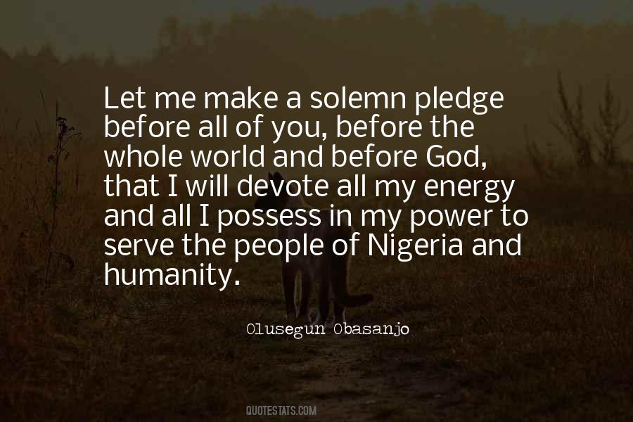 Best Obasanjo Quotes #1258916