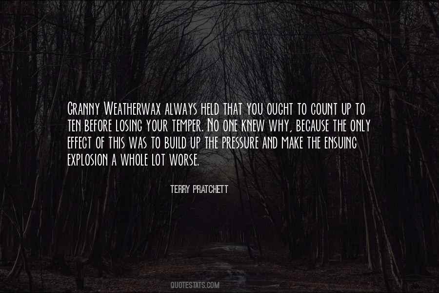 Best Granny Weatherwax Quotes #1238947