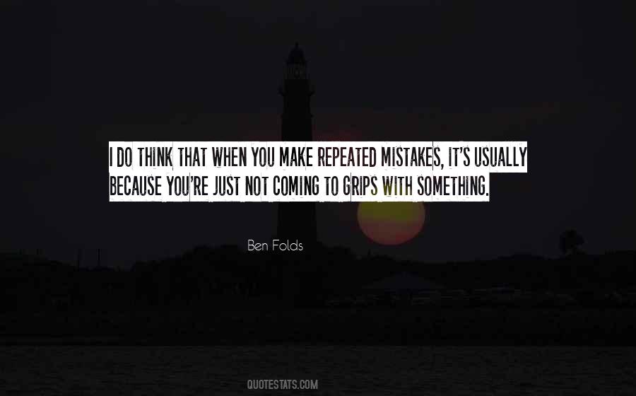I Do Make Mistakes Quotes #9895