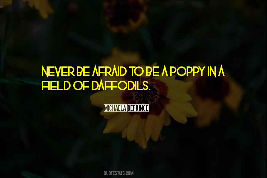 Never Be Afraid To Quotes #1028259