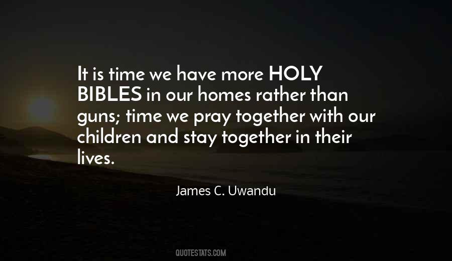 Pray Together Quotes #1688472