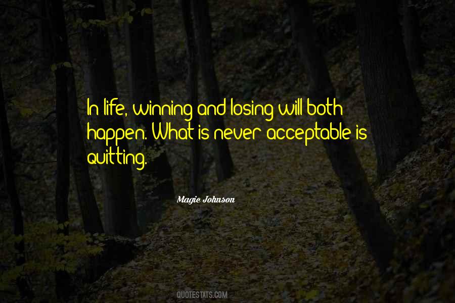 Life Winning Quotes #1640758
