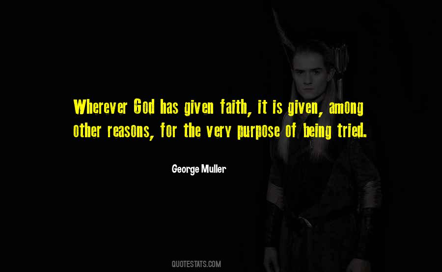 God Has Purpose Quotes #1632256