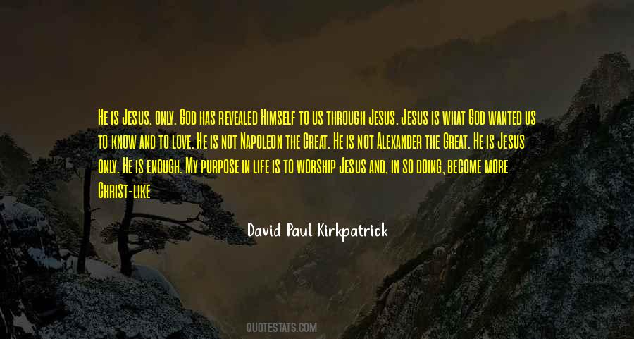 God Has Purpose Quotes #8992