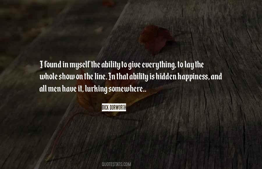 Give Up On Everything Quotes #1539632