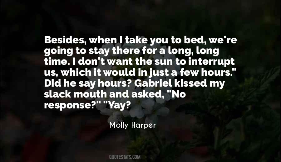 Time For Bed Quotes #111235