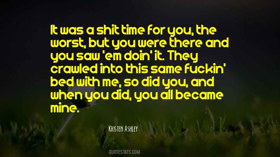 Time For Bed Quotes #1454804
