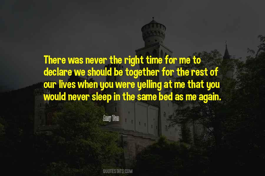 Time For Bed Quotes #584260