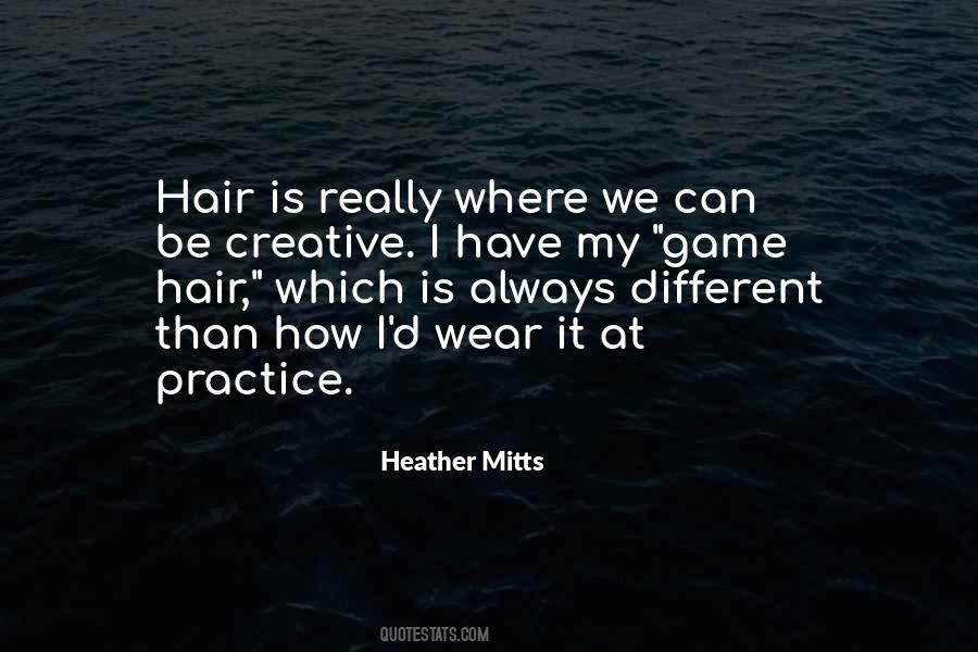Different Hair Quotes #1677513