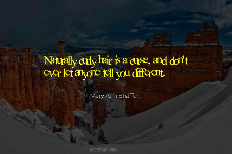 Different Hair Quotes #227404