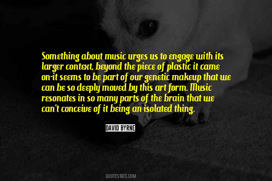 Music Brain Quotes #386925