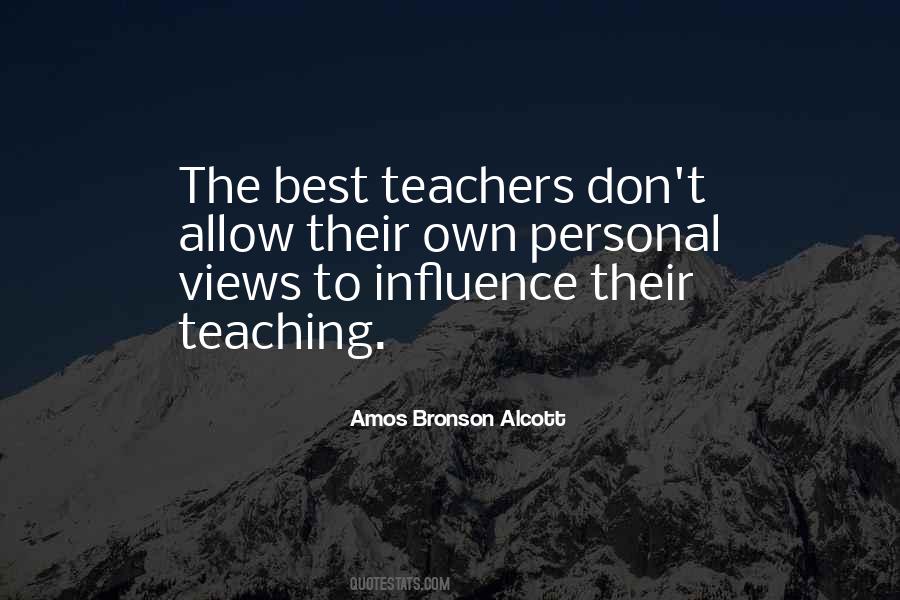 The Best Teaching Quotes #712135