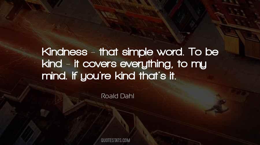 Simple Be Kind Quotes #1784969