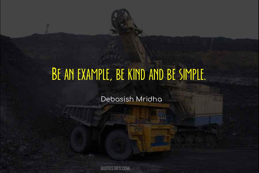 Simple Be Kind Quotes #601378