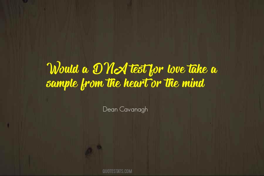 Dna Test Quotes #1425988