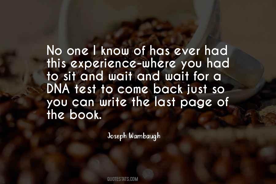 Dna Test Quotes #797321