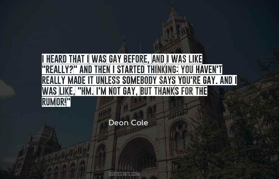 Thanks For Thinking Of Me Quotes #881684