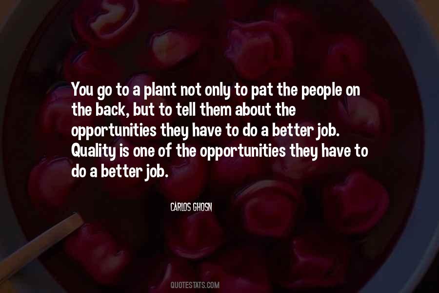 Do A Better Job Quotes #747310