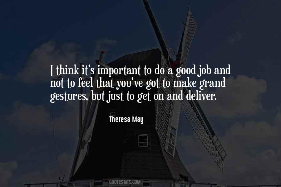 Do A Good Job Quotes #65651