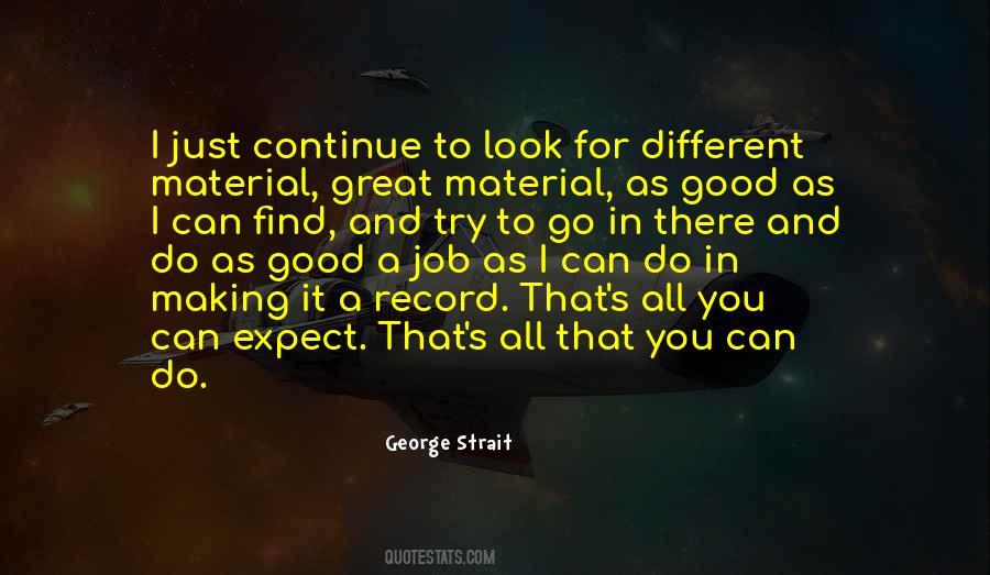 Do A Great Job Quotes #291579