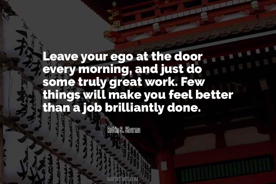 Do A Great Job Quotes #639042