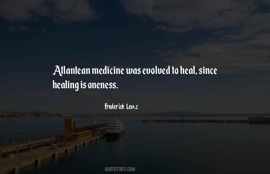 Healing Medicine Quotes #1218896